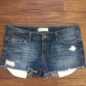 Inked & Faded jean shorts